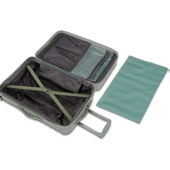 American Tourister Cascade 22" Hardside Carry-On Suitcase, 4-Wheeled Spinner, Sage Green (143244-2017)