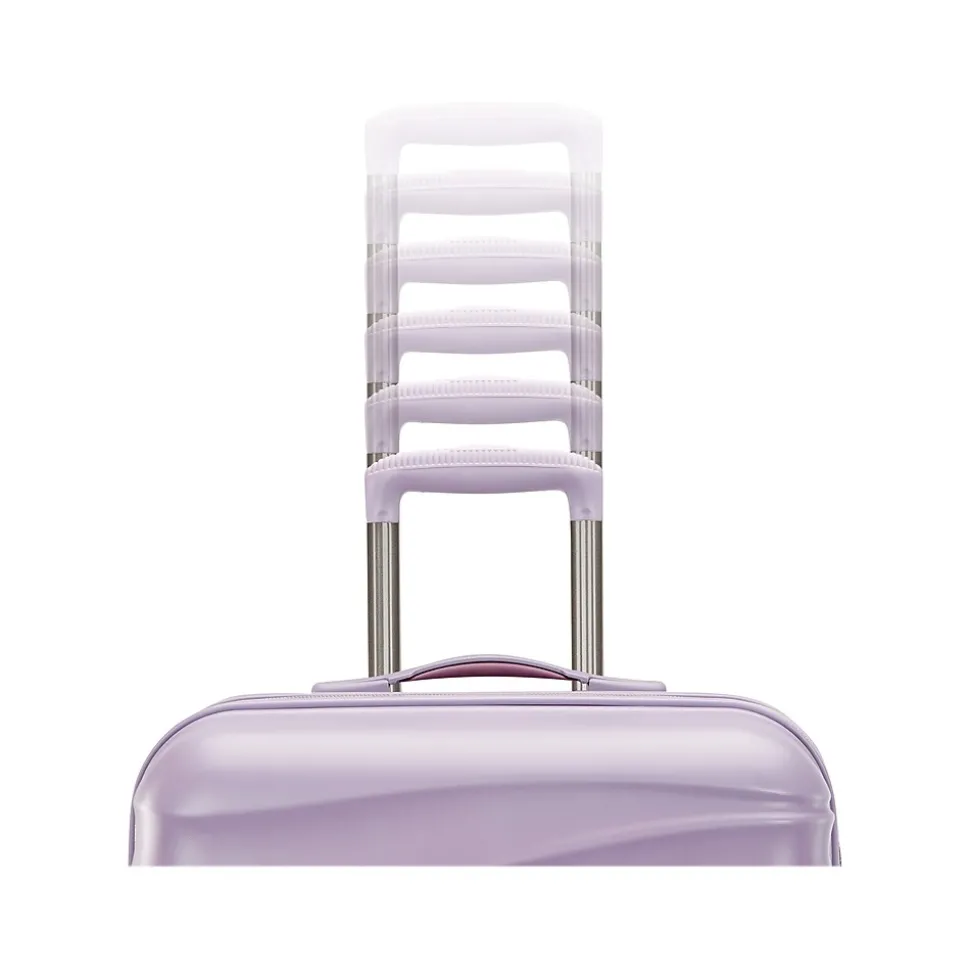 American Tourister Cascade 22" Hardside Carry-On Suitcase, 4-Wheeled Spinner, Purple Haze (143244-4321)