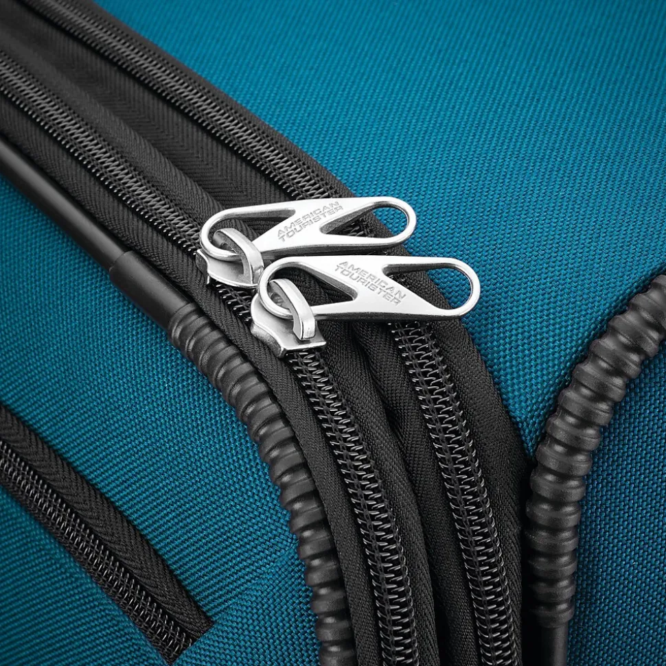 American Tourister Pop Max 3-Piece Spinner Luggage Set, Teal (115358-2824)