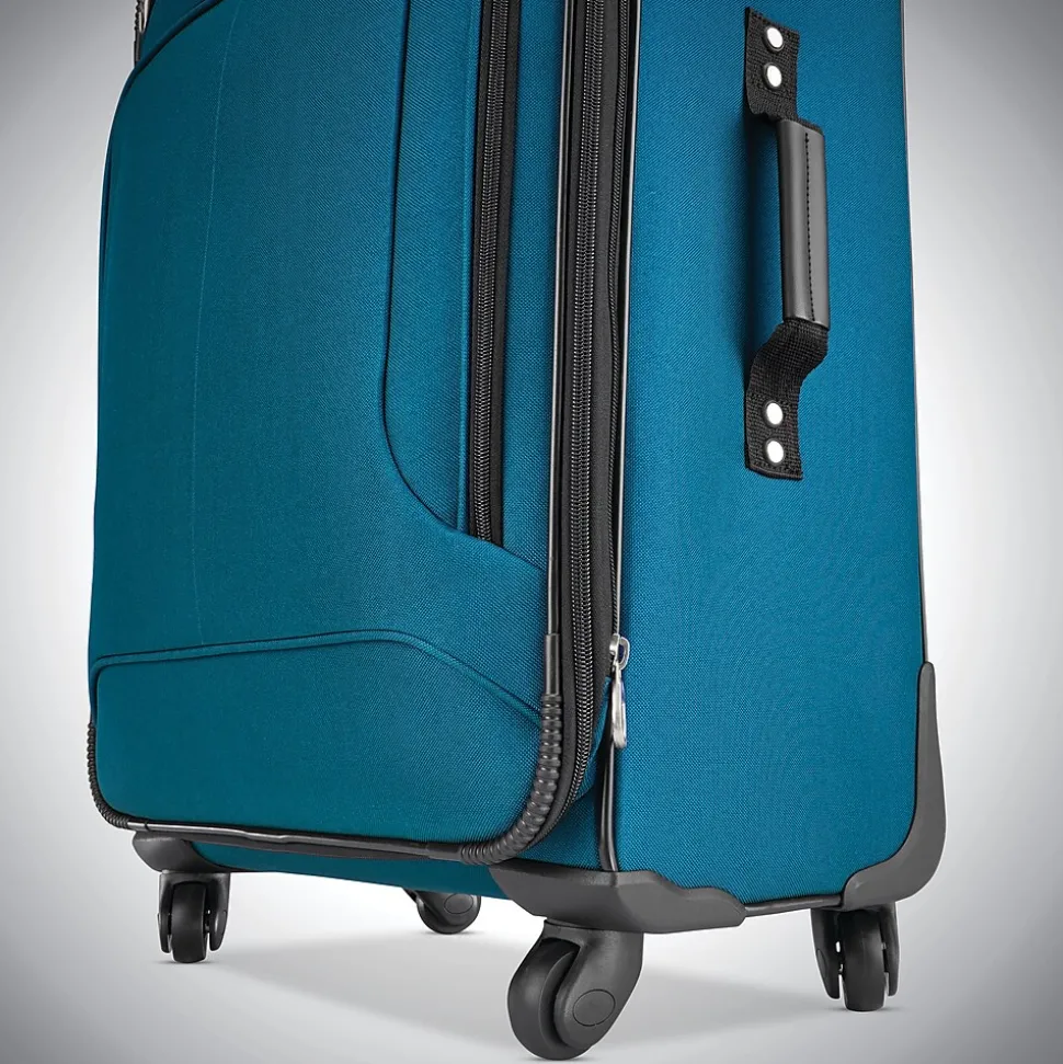 American Tourister Pop Max 3-Piece Spinner Luggage Set, Teal (115358-2824)