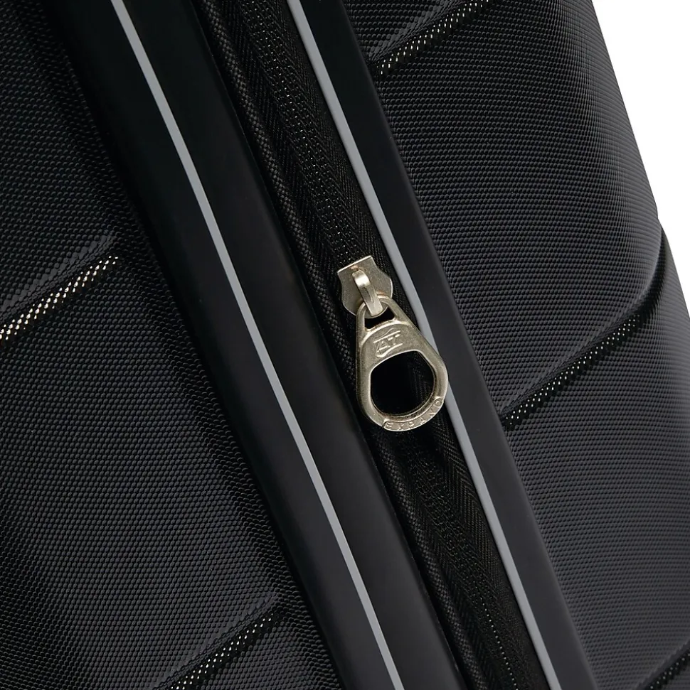 American Tourister Stratum 2.0 22" Hardside Carry-On Suitcase, 4-Wheeled Spinner, Jet Black (142348-1465)