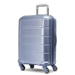 American Tourister Stratum 2.0 22" Hardside Carry-On Suitcase, 4-Wheeled Spinner, Slate Blue (142348-E264)