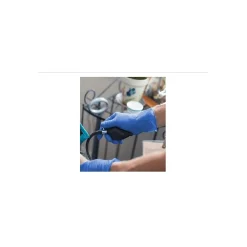 Ammex Professional ACNPF Nitrile Exam Gloves, Powder and Latex Free, Blue, X-Large, 100/Box (ACNPF48100)