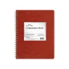 Ampad Computation Book, 9.37" x 11.75", Quad Ruled, Red, 76 Sheets/Pad (TOP 22-157)