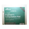 Ampad® Computation Pad, Quad Ruled, 11" x 8 1/2", Green (42-142)