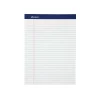 Ampad Evidence Notepad, 8.5" x 11.75", Wide Ruled, White, 50 Sheets/Pad, 12 Pads/Pack (TOP20-170)