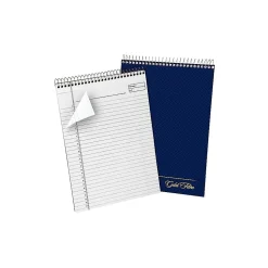 Ampad Gold Fibre Designer Series Notepad, 8.5" x 11.75", Wide, White, 70 Sheets/Pad (20-815)