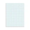 Ampad Graph Writing Pad 8-1/2x11", Quad Ruling Graph Paper, 8 Squares/Inch, White, 50 Sheets/Pad