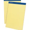 Ampad Legal Pads, 8-1/2" x 11", Narrow Ruled, Canary, 50 Sheets/Pad, 4 Pads/Pack (20-215)