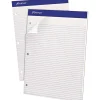 Ampad Notepad, 8.5" x 11.75", Narrow Ruled, White, 100 Sheets/Pad (20-346)