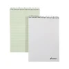 Ampad Steno Book, 6" x 9", Gregg Ruled, Green Tint, 80 Sheets/Pad, 6 Pads/Pack (TOP 25-278)