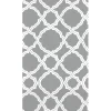 Amscan Modern Elegance Guest Towel, 2-ply, Gray/White, 16 Napkins/Pack, 4/Pack (530051)