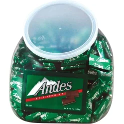 Andes Creme de Menthe Thins, 240 Pieces/Tub (090215)