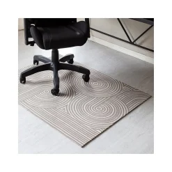 Anji Mountain Rug'd Brixey Carpet & Hard Floor Chair Mat, 36
