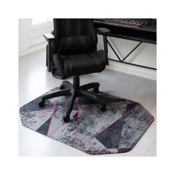 Anji Mountain Rug'd Cracked Ice Carpet & Hard Floor Chair Mat, 36
