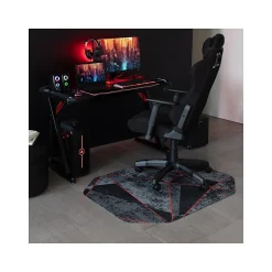 Anji Mountain Rug'd Cracked Ice Carpet & Hard Floor Chair Mat, 36