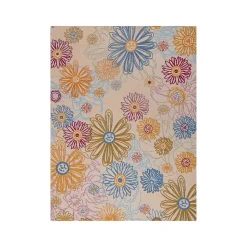 Anji Mountain Rug'd Keukenhof Carpet & Hard Floor Chair Mat, 36" x 48", Multicolor (AMB9023)