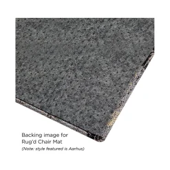 Anji Mountain Rug'd La Cienega Carpet & Hard Floor Chair Mat, 36