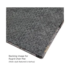 Anji Mountain Rug'd Luxor Carpet & Hard Floor Chair Mat, 36