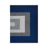 Anji Mountain Rug'd Ponca Carpet & Hard Floor Chair Mat, 36" x 48", Blue/Gray Polyester (AMB9039)