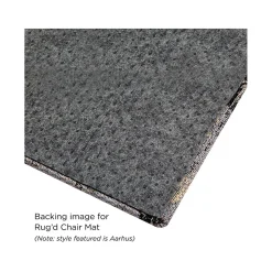 Anji Mountain Rug'd Prizm Green Carpet & Hard Floor Chair Mat, 36