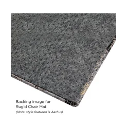 Anji Mountain Rug'd Refracted Carpet & Hard Floor Gaming Chair Mat, 36