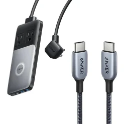 Anker 727 GaNPrime USB-A/USB-C Charging Station for Multiple Brands, Black (A91261F1)