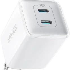 Anker 521 Nano Pro USB-C Wall Charger for Multiple Brands, White (A2038J21-1)