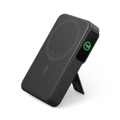 Anker MagGo MagSafe Wireless USB-C Power Bank for iPhone 12 and later, 10,000 mAh, Black (A1654H11-1)