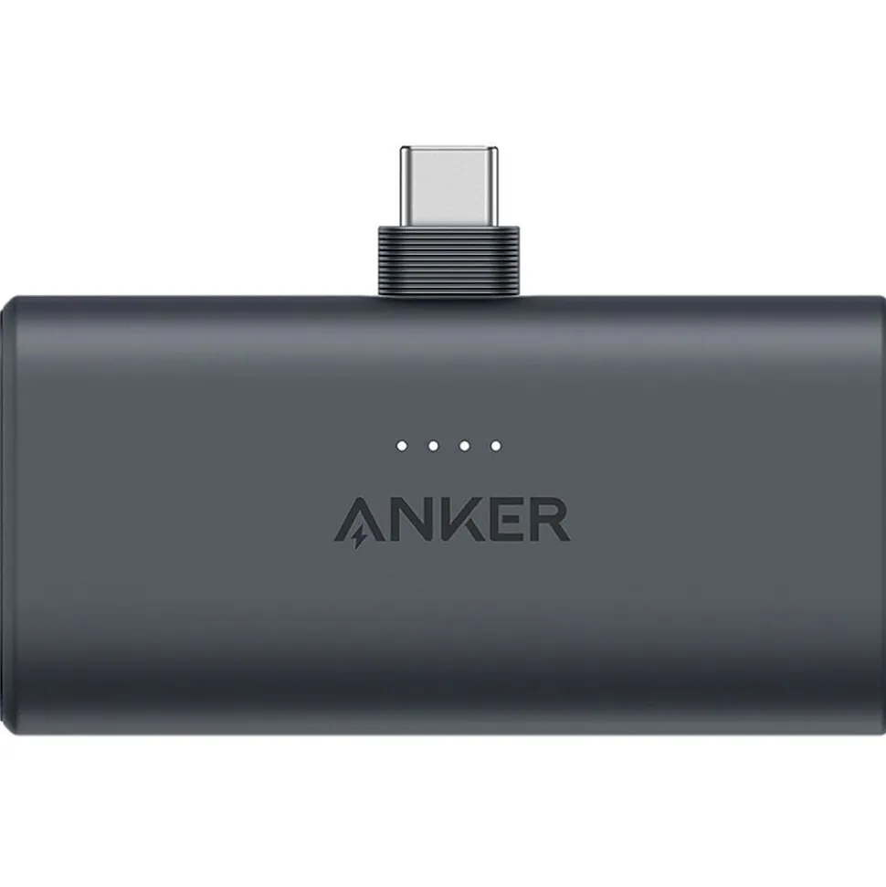 Anker Nano USB-C Power Bank, 5000 mAh, Black (A1653H11-1)