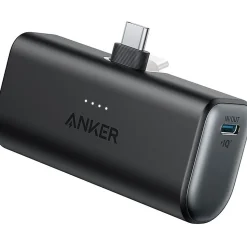 Anker Nano USB-C Power Bank, 5000 mAh, Black (A1653H11-1)