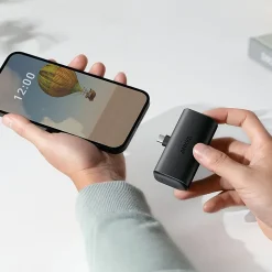 Anker Nano USB-C Power Bank, 5000 mAh, Black (A1653H11-1)