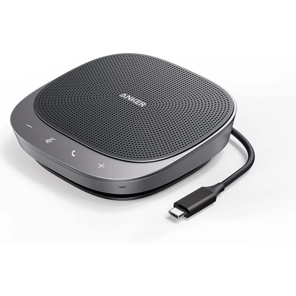 Anker PowerConf S360 Speakerphone, Black (A3307041)