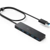Anker Ultra Slim 4-Port USB 3.0 Hub, Black (A7516016)