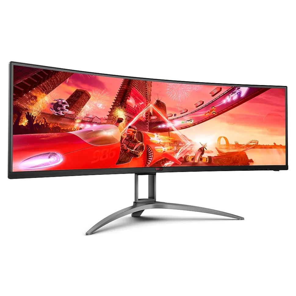 AOC AGON 49" Curved 4K Ultra HD 165 Hz LCD Gaming Monitor, Black (AG493UCX2)