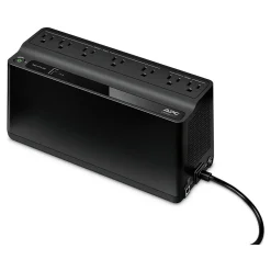 APC Back-UPS BE Series 600VA 7-Outlet Desktop Battery Backup & Surge Protector w/ USB, Black (BE600M1)