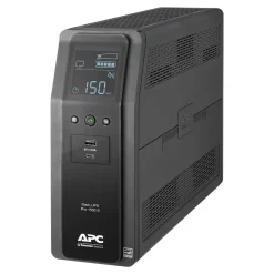 APC Back-UPS Pro 1500VA Battery Backup and Surge Protector, 10-Outlets, Black (BR1500MS2)