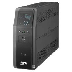 APC Series 1000VA Battery Backup 10-Outlet UPS, Black (BR1000MS)