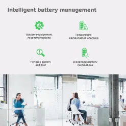 APC Series 750VA UPS with APC SmartConnect, 6-Outlets, Black (SMT750C)