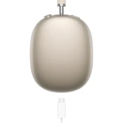 Apple AirPods Max Wireless Active Noise Canceling Over-Ear Headset, USB-C, Bluetooth, Blue (MWW63AM/A)