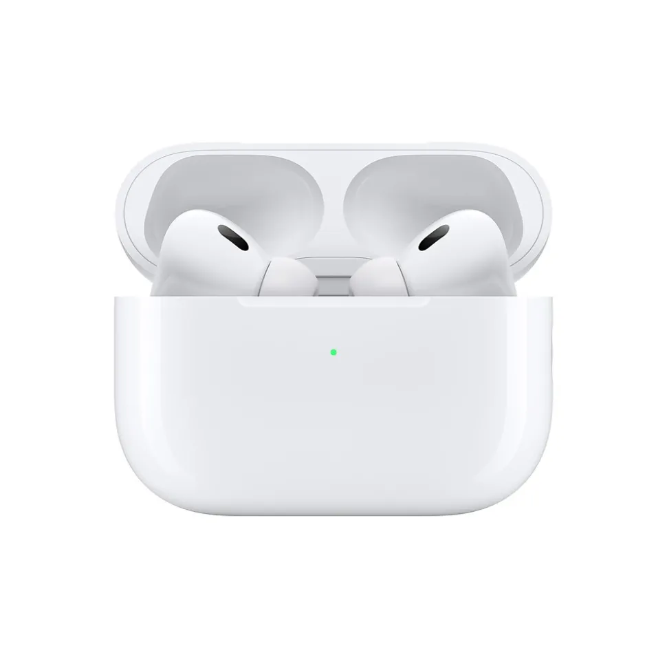 Apple AirPods Pro (2nd Generation) with MagSafe Charging Case USB‑C, White (MTJV3LL/A)
