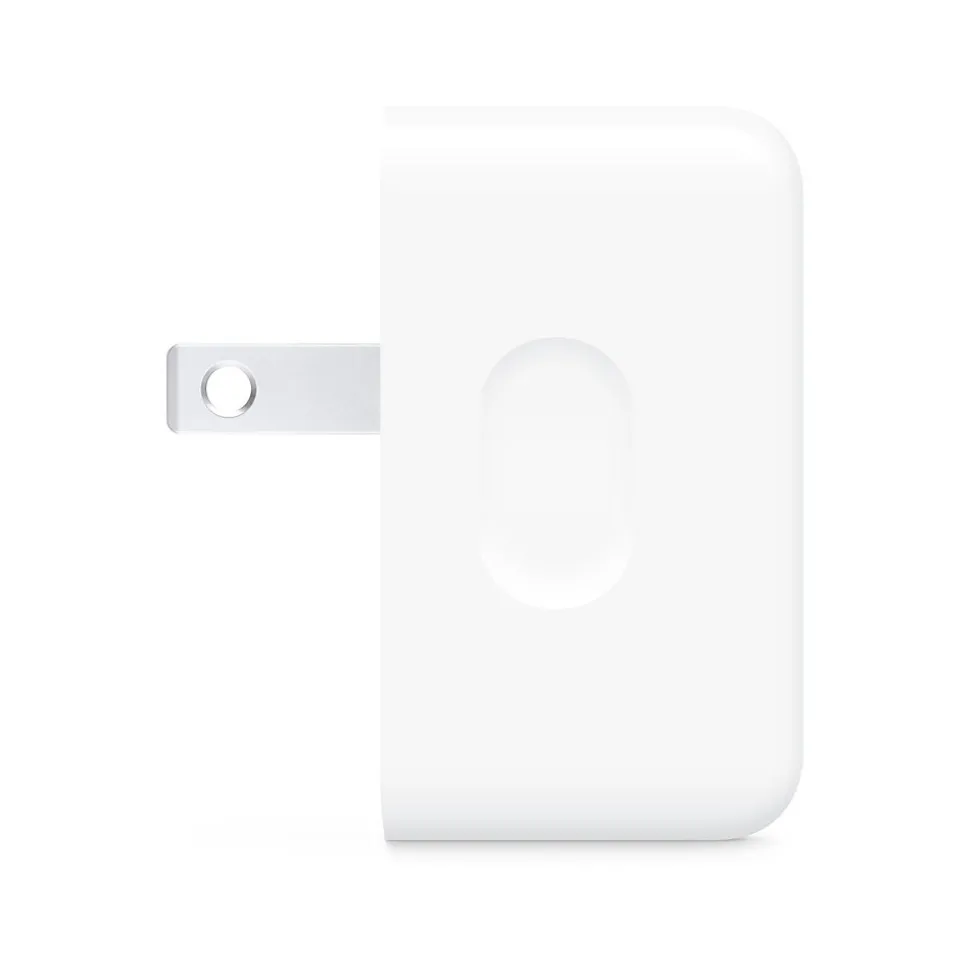Apple Dual USB Type-C Compact Power Adapter, White (MNWM3AM/A)