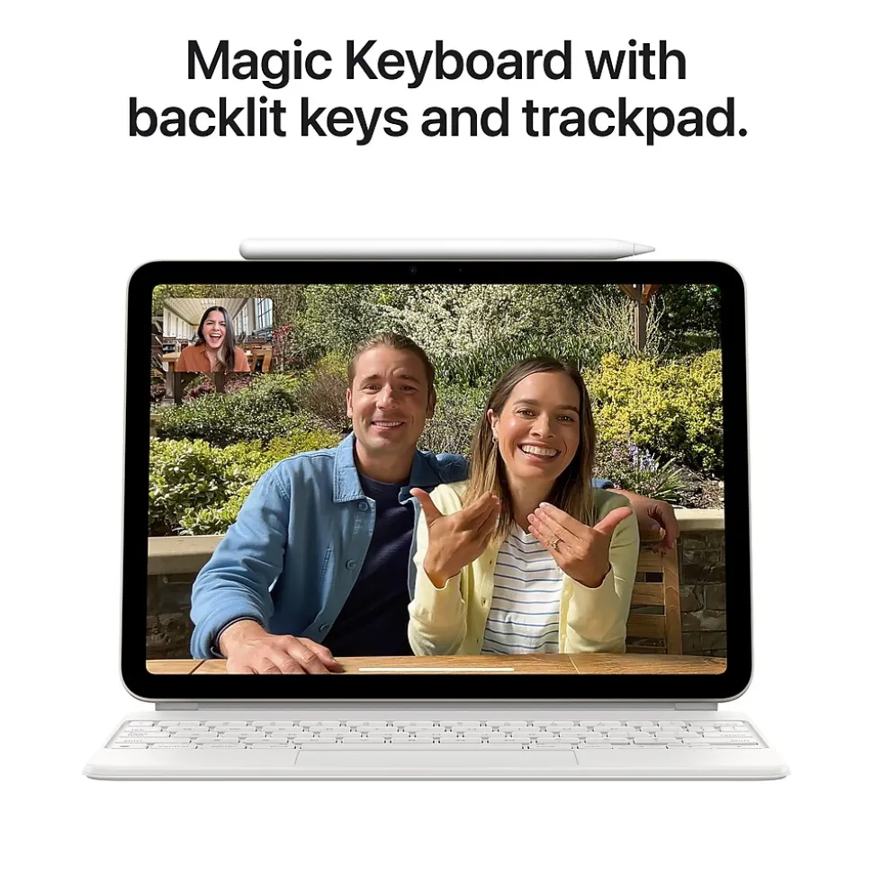 Apple iPad Air M2 Chip 11" Tablet, 128GB, Wi-Fi, Starlight (MUWE3LL/A)