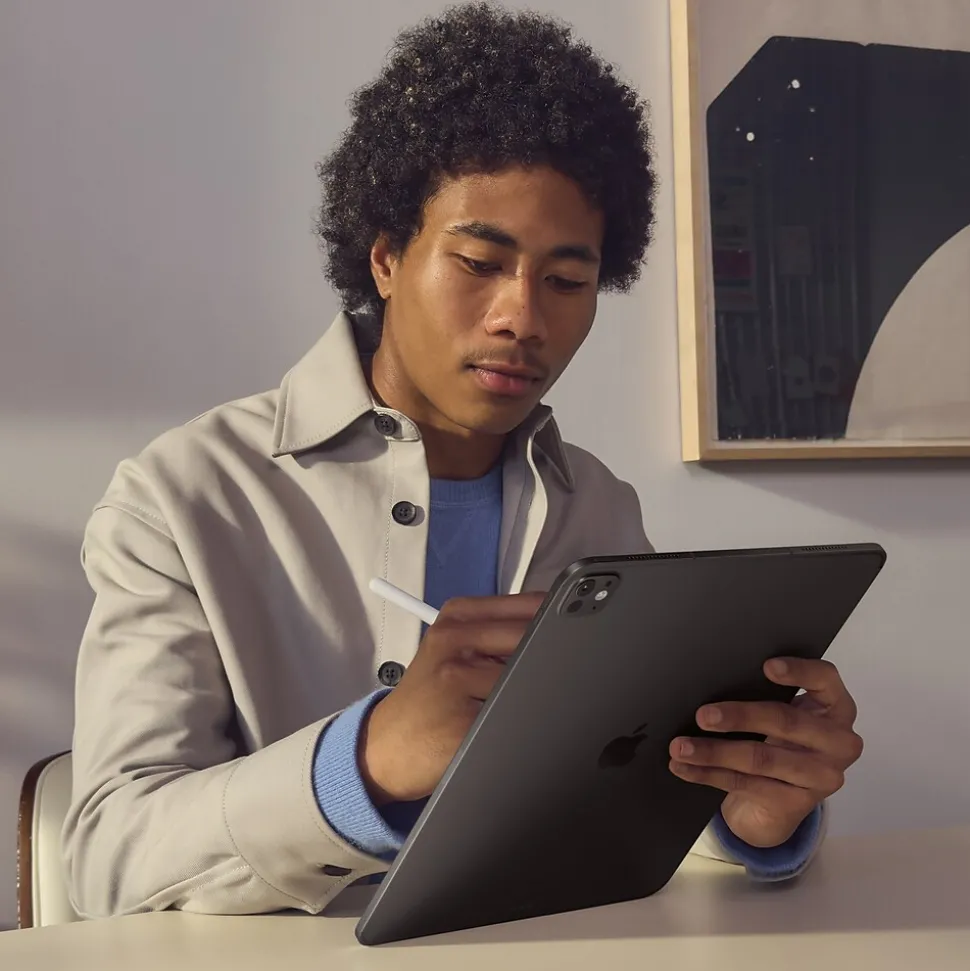 Apple iPad Pro M4 Chip 11" Tablet, 256GB, Wi-Fi, Space Black (MVV83LL/A)