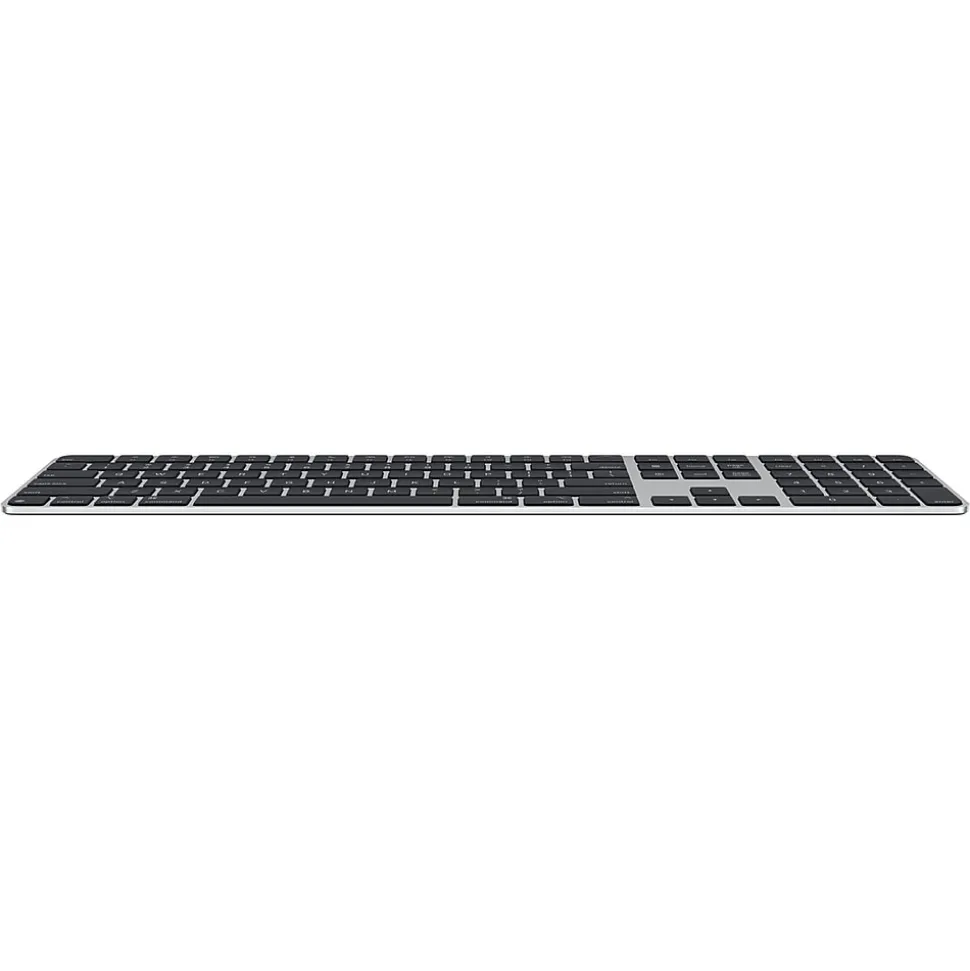 Apple Magic Keyboard with Touch ID and Numeric Keypad for Mac, Silver/Black (MXK83LL/A)