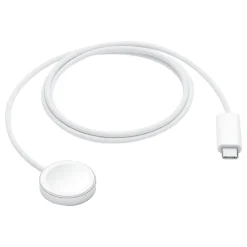 Apple Magnetic Wireless to USB-C Charging Cable, 3.28 ft., White (MT0H3AM/A)
