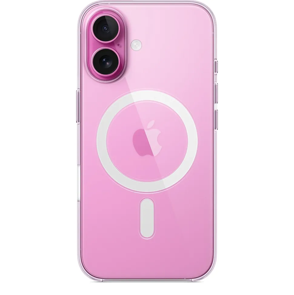 Apple MagSafe Phone Case for iPhone 16, Clear (MA6A4ZM/A)