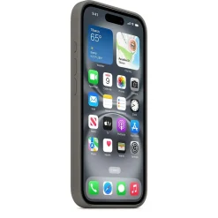Apple MagSafe Silicone Case For iPhone 16, Stone Gray (MYY33ZM/A)