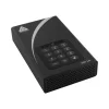 Apricorn Aegis Padlock 2 TB USB 3.0 External Hard Drive, Black and White (ADT-3PL256-2000)