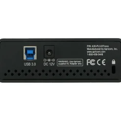 Apricorn Aegis Padlock DT FIPS ADT-3PL256F-12TB 12 TB External Hard Drive, Desktop, TAA Compliant (ADT-3PL256F-12TB)
